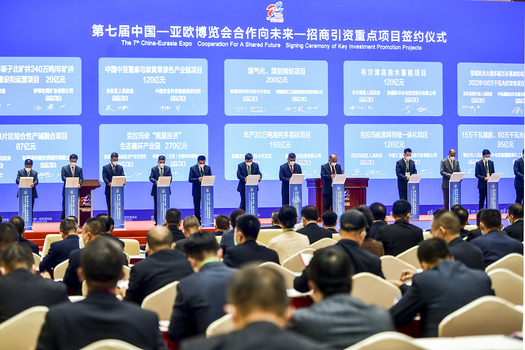 Ekspo China-Eurasia Berhasil, Kontrak RMB960 B Ditandatangan