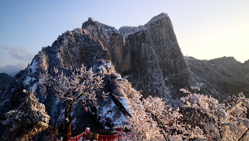 Gunung Huashan, Lautan Awan Menanti