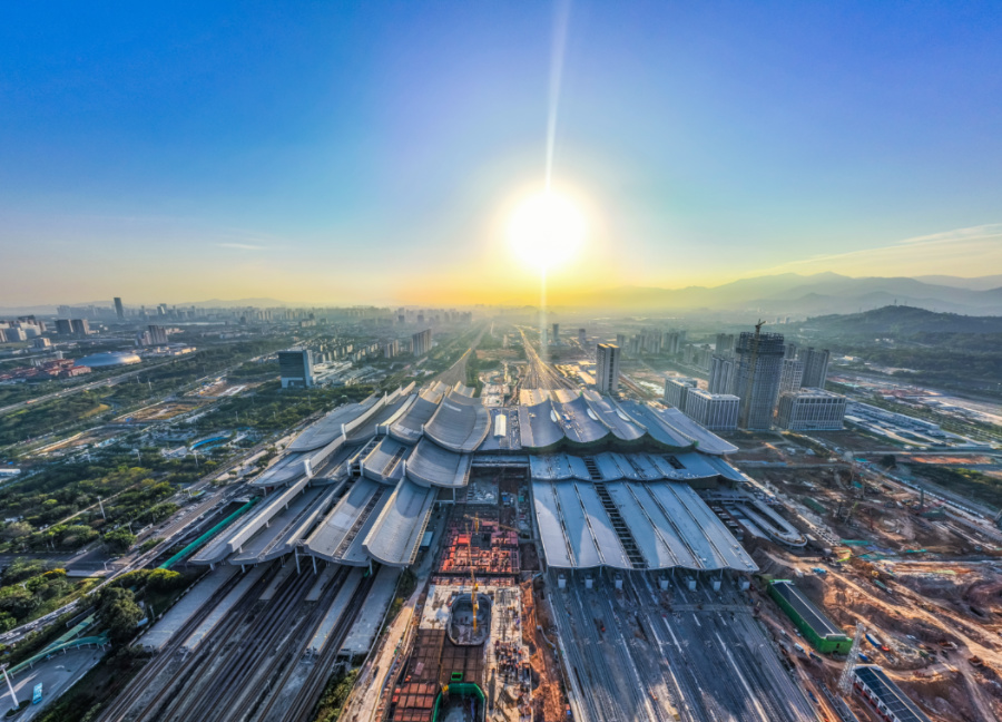 Skylight Pintar Gergasi Siap Dibina di Stesen Xiamenbei