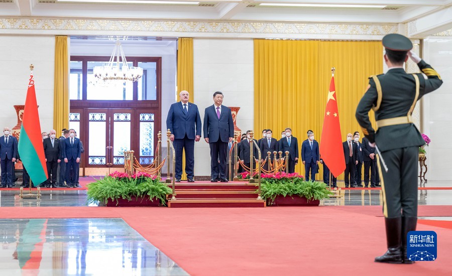Rundingan Presiden China-Belarus