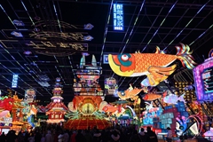 Karnival Tanglung Berlangsung Meriah di Zigong, Sichuan