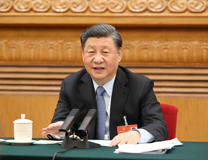 Xi Ikuti Perbincangan Wakil NPC dari Jiangsu