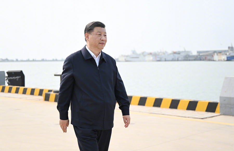 Xi Adakan Tinjauan di Provinsi Guangdong