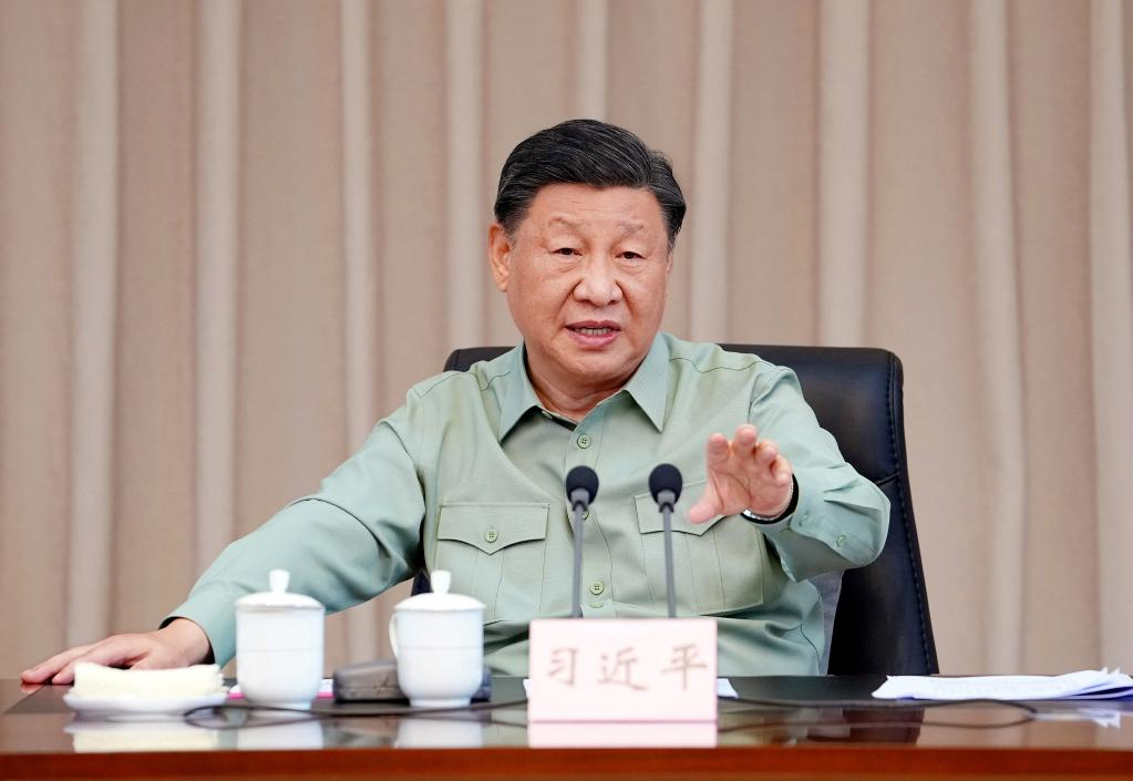 Xi Tinjau Tentera Laut Markas Teater Selatan PLA