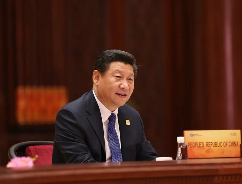 Pada 11 November 2014, Mesyuarat Tidak Rasmi Pemimpin APEC ke-22 dianjurkan di Tasik Yanqi, Beijing, dihos oleh Presiden China Xi Jinping. (Xinhua/Lan Hongguang)