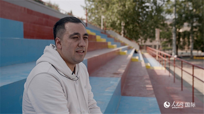 Bayramdurdyyev Rahman, pelajar dari Turkmenistan. (Zhang Wenjie)