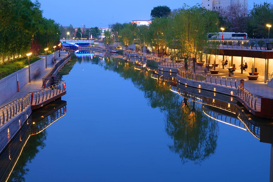 Sungai Liangma di Beijing. (vip.people.com.cn)