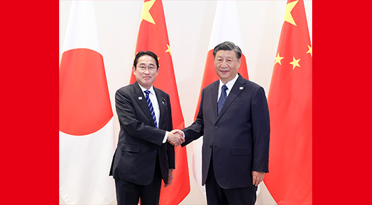 Xi Bertemu dengan PM Jepun