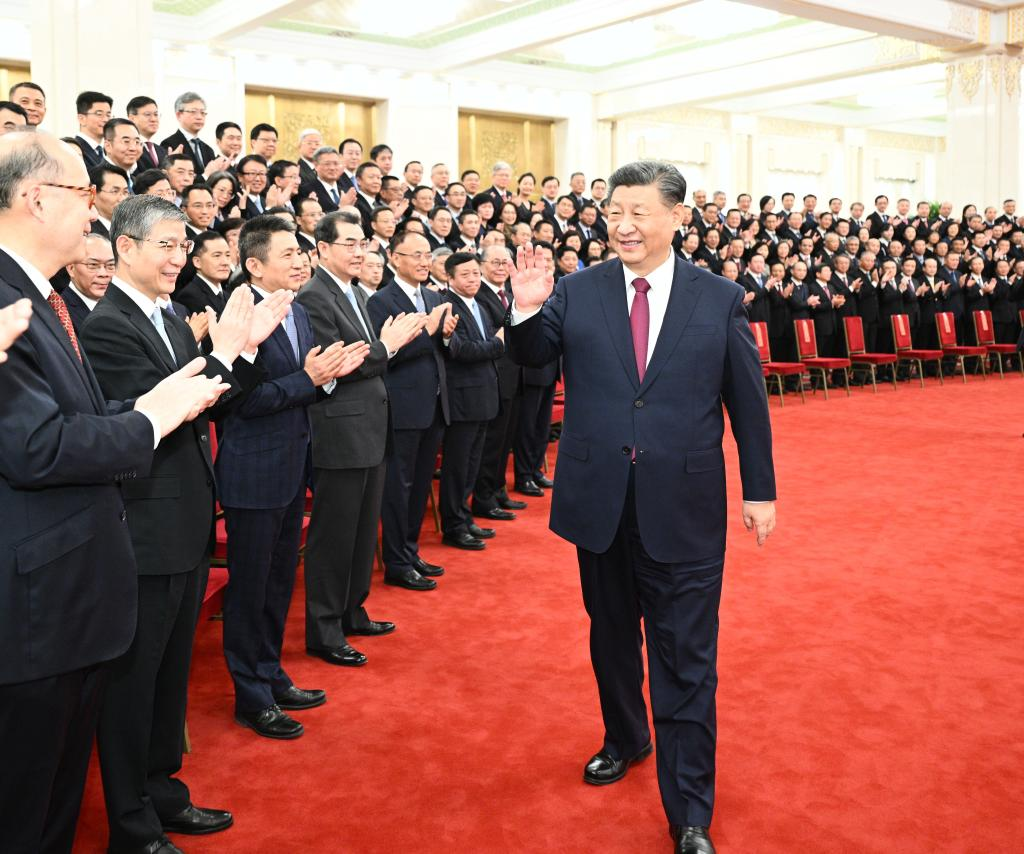 Xi Temu Mesra dengan Perwakilan Diplomat China ke Negara Asing