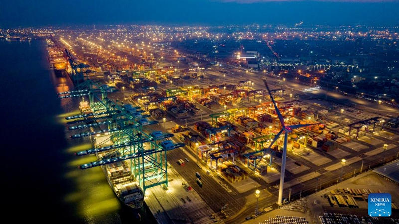 Pelabuhan Tianjin Bina Pintu Masuk Maritim Aras Tinggi untuk Beijing-Tianjin-Hebei