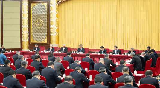 Xi Jinping Beramah Mesra dengan Anggota CPPCC