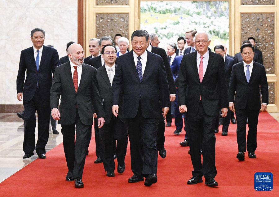 Presiden Xi Bertemu Wakil Kalangan Perniagaan, Strategik dan Akademik AS