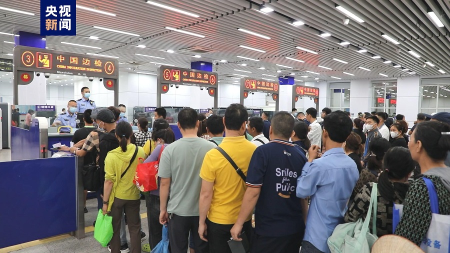 Jumlah Pelancong Rentas Sempadan di Pintu Dongxi Lebihi 2 Juta