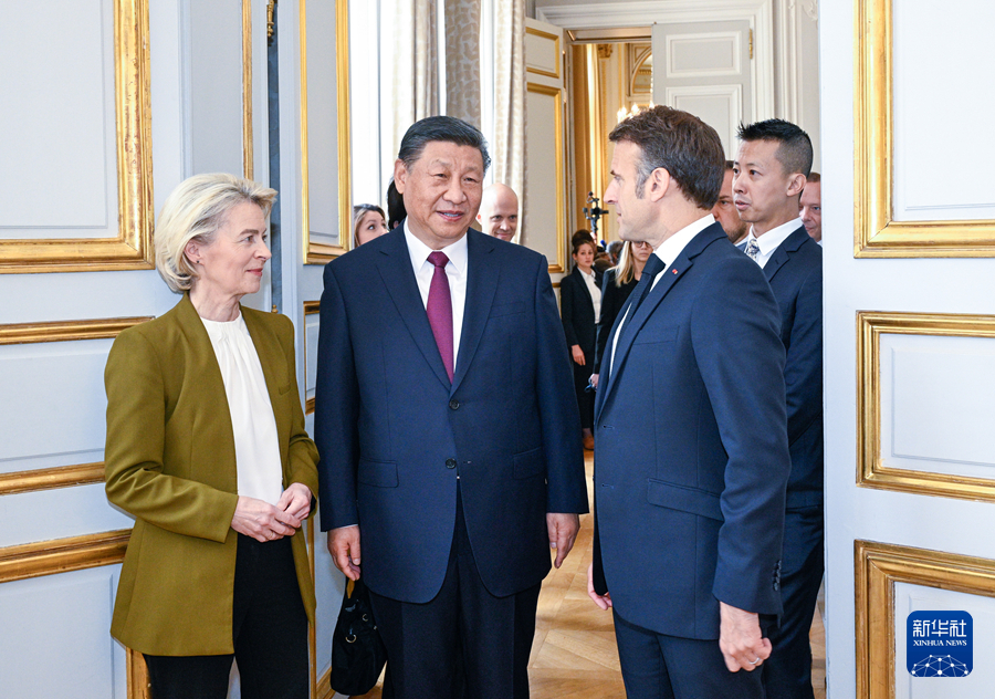 Pertemuan Pemimpin China-Perancis-EU Diadakan
