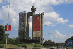  Serbia Alu-alu Kedatangan Presiden Xi Jinping