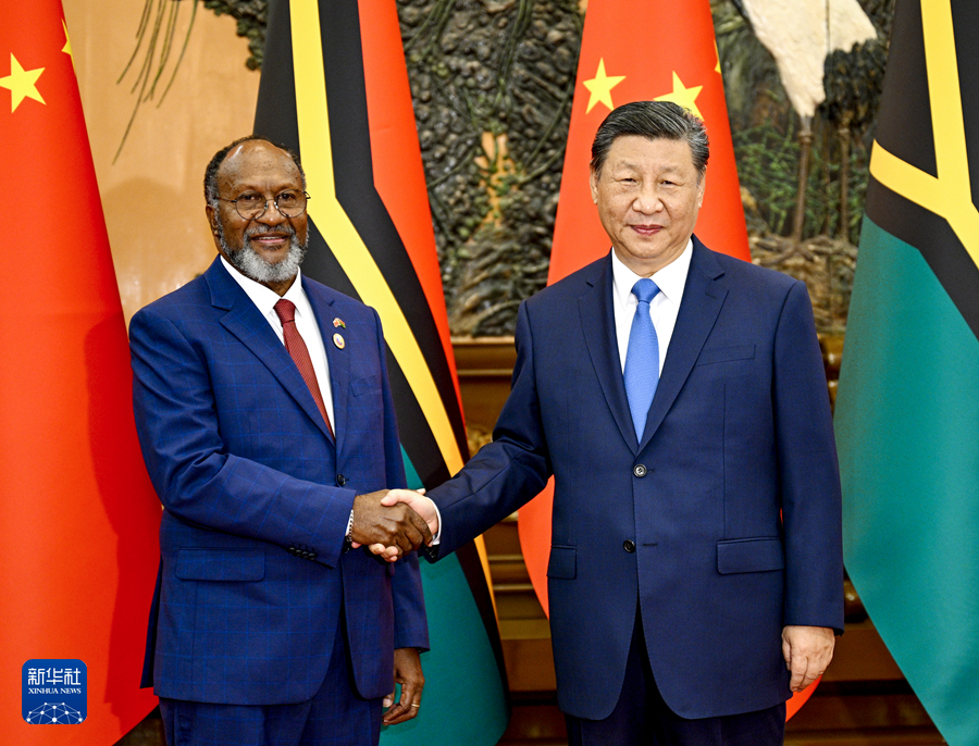 Xi Ditemui Perdana Menteri Vanuatu