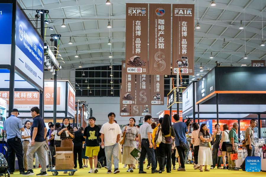 Selayang Pandang Pavilion Industri Kopi di Ekspo China-Asia Selatan