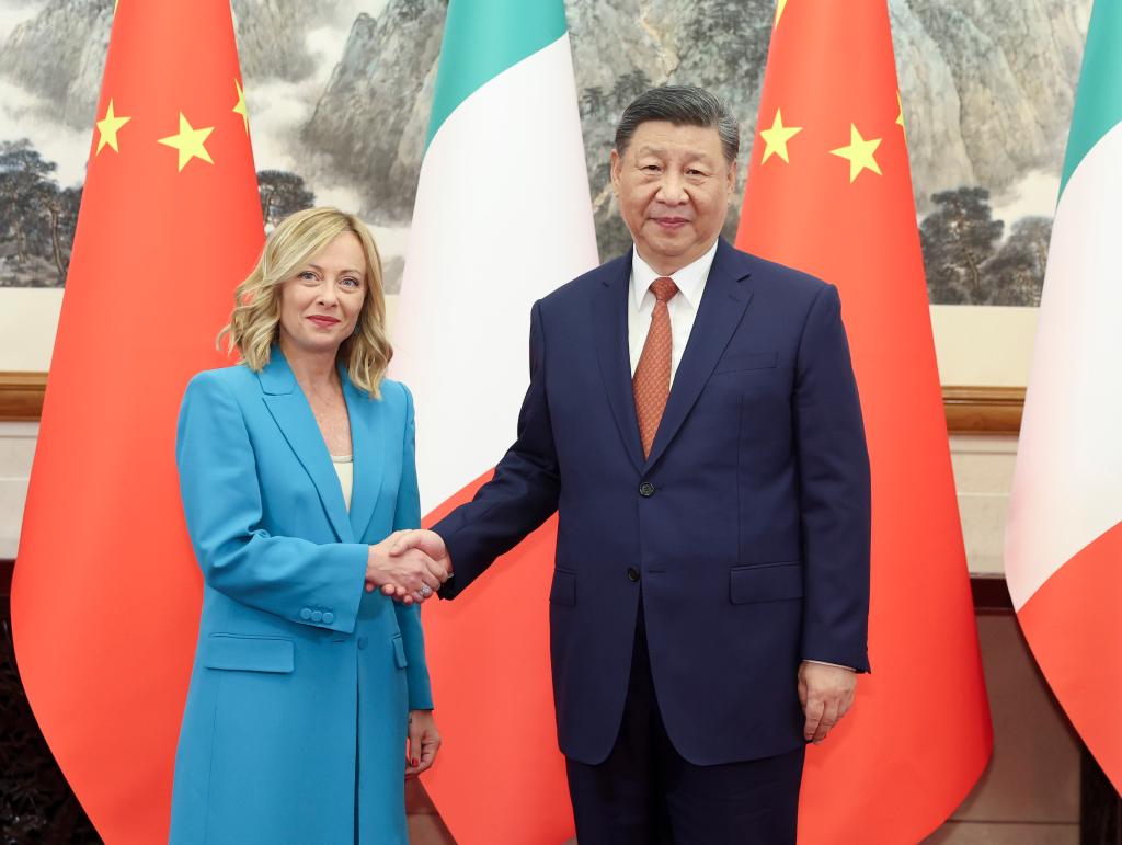 Xi Tekankan Arah Terbuka, Kerjasama dalam Pertemuan dengan PM Itali