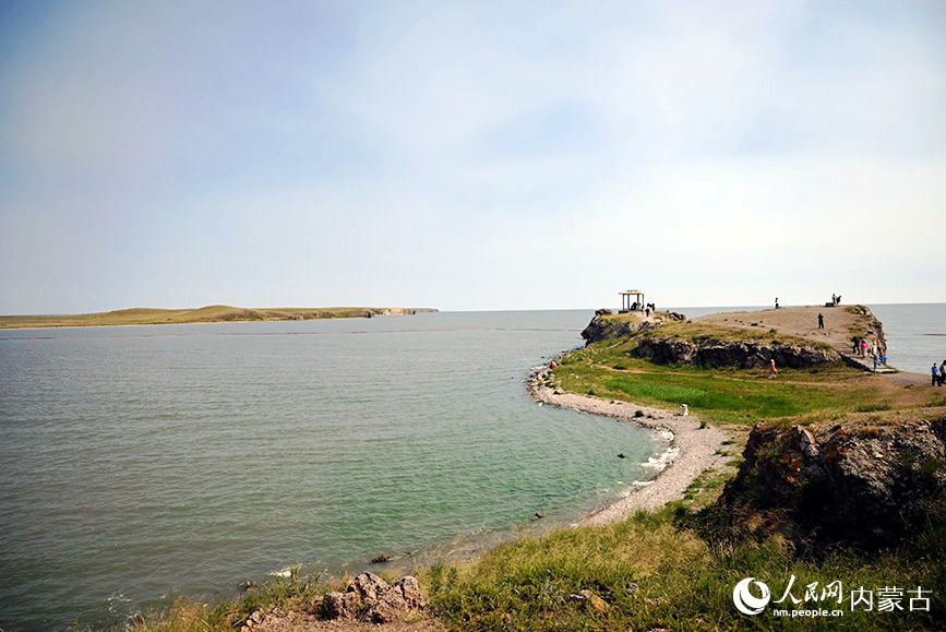 Pemandangan Indah Tasik Hulun di Mongolia Dalam