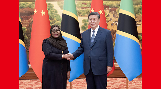 Xi Bertemu Presiden Tanzania