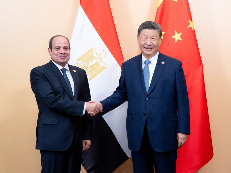 Xi Bertemu Presiden Mesir