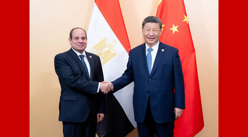 Xi Bertemu Presiden Mesir