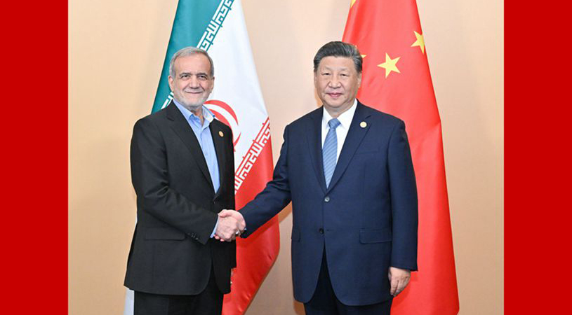 Xi Bertemu Presiden Iran