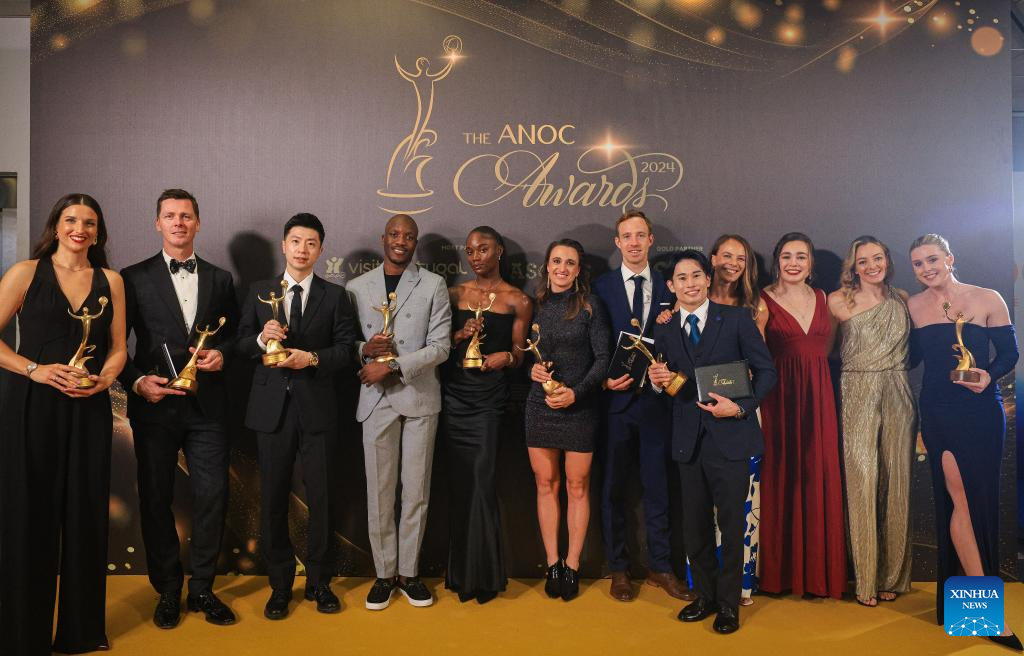 Jaguh Pingpong China Ma Long Menang Anugerah Kerjaya Sukan Cemerlang ANOC