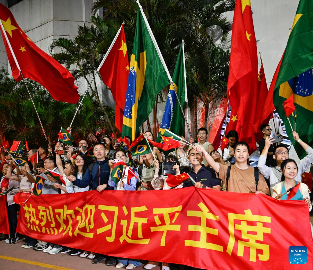 Xi Tiba di Rio de Janeiro untuk Sidang Kemuncak G20 dan Lawatan Rasmi