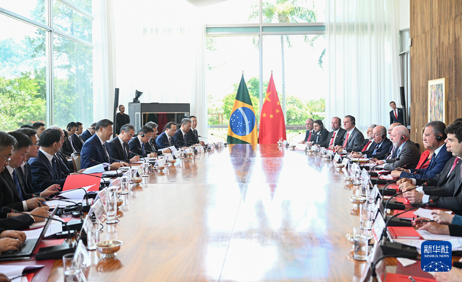 China, Brazil Naik Taraf Hubungan