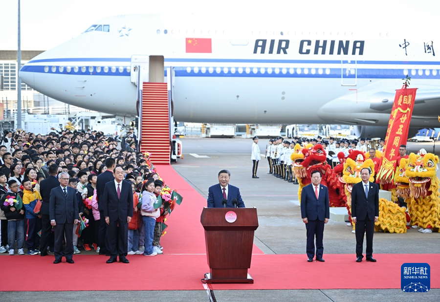 Presiden Xi Tiba di Macau