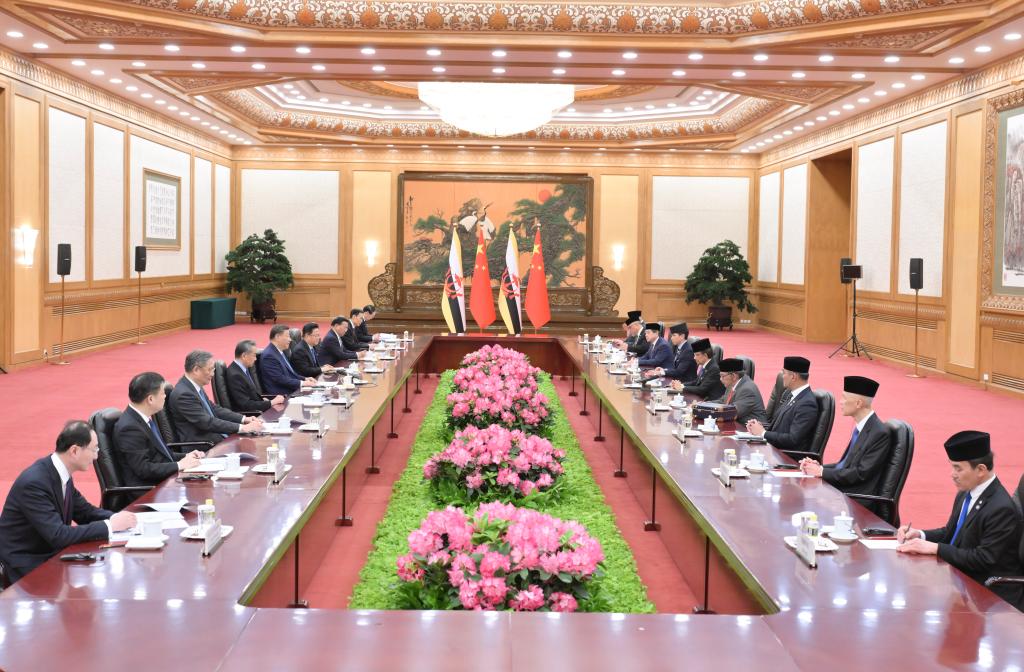 Presiden Xi Bertemu dengan Sultan Brunei