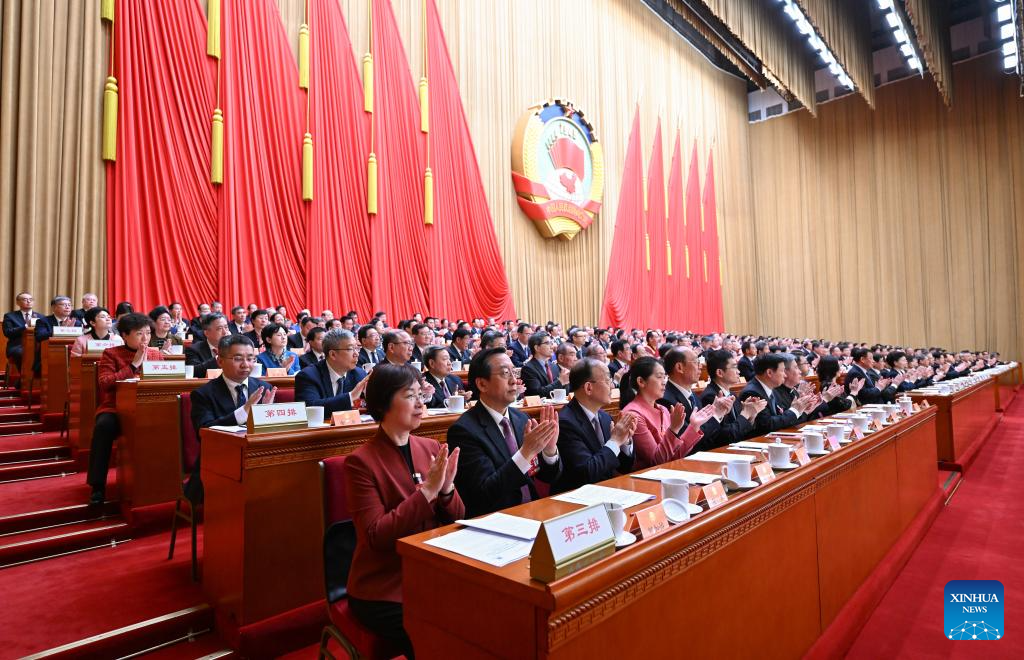 Penasihat Politik Tertinggi China Bentang Laporan Kerja