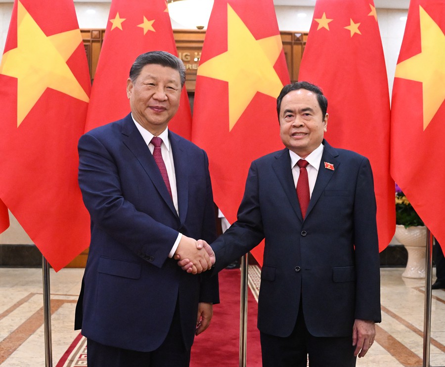 Xi Bertemu Pengerusi NA Vietnam