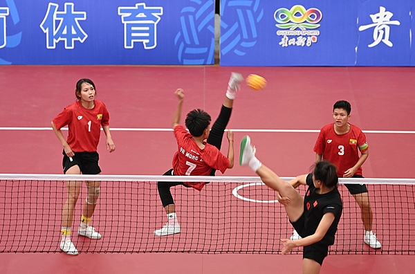 Myanmar, Vietnam Juarai Kategori Lelaki dan Wanita pada Kejohanan Takraw China-ASEAN