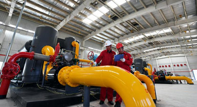 Ladang CBM Terbesar China Capai Batu Tanda Penting