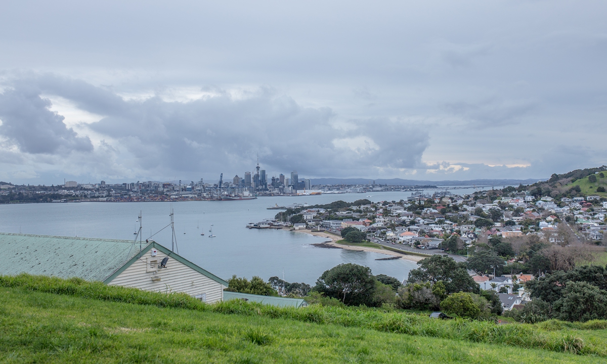 Pemandangan bandar Auckland, New Zealand. (Global Times/Shan Jie)