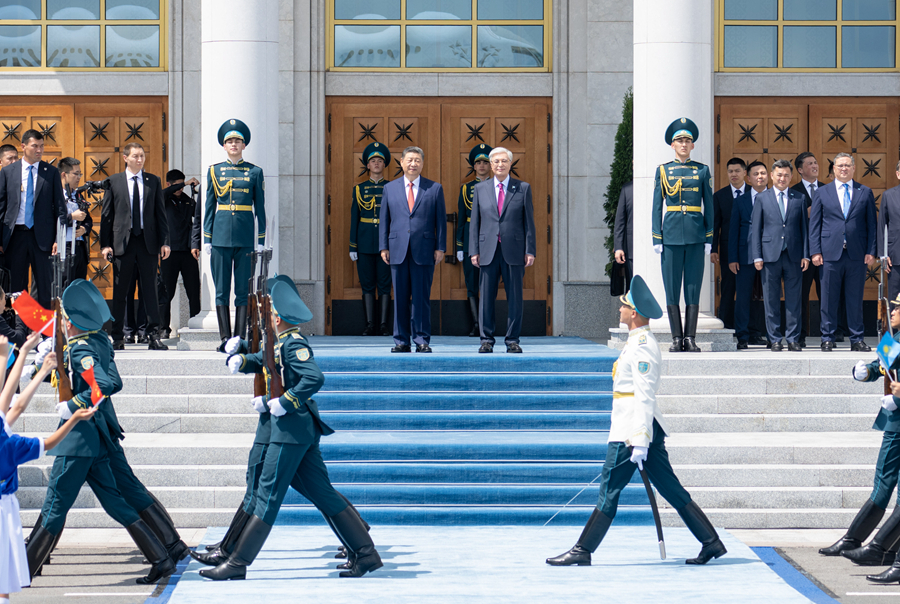 Xi Tiba di Astana untuk Sidang Kemuncak China-Asia Tengah Kedua