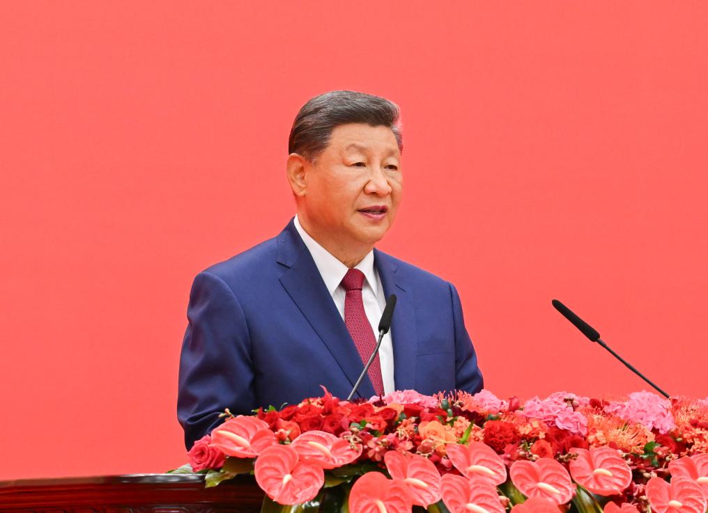Xi Hadir Majlis  Resepsi Ulang Tahun ke-80 Kemenangan Menentang Pencerobohan Jepun, Fasis