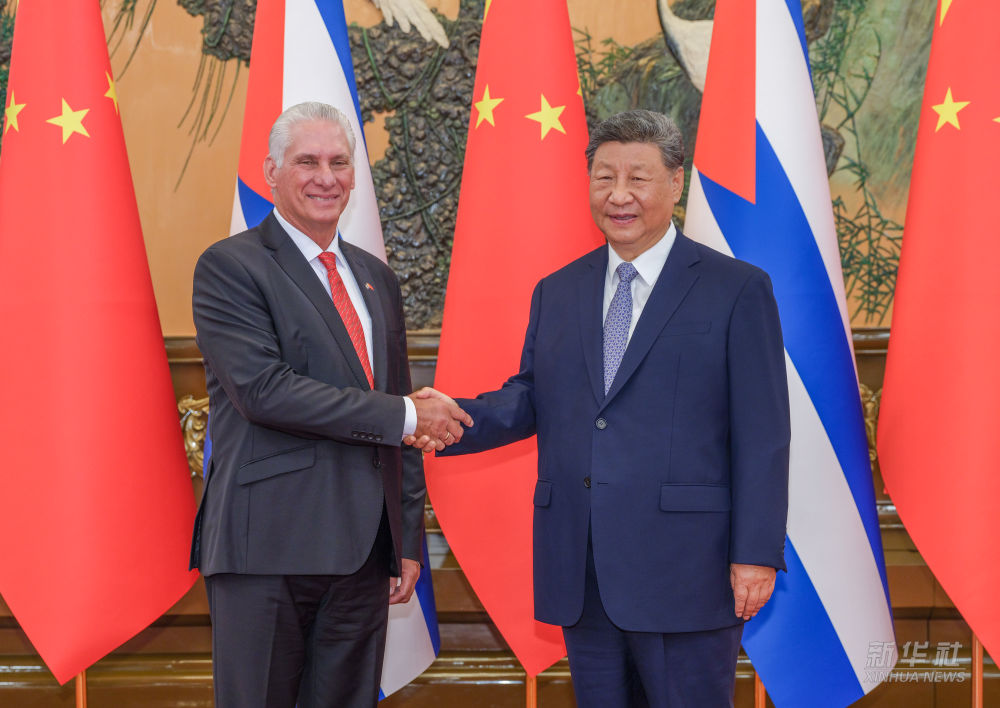 Xi Adakan Pertemuan dengan Presiden Cuba, Miguel Diaz-Canel