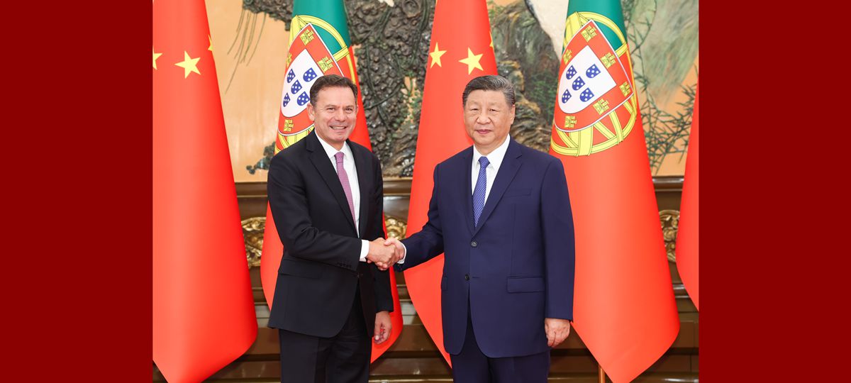 Xi Bertemu PM Portugal