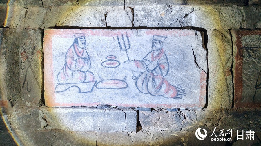 Batu-Bata Berlukis Tawar Sekilas Kehidupan Harian di Barat Laut China 18 Abad Lalu
