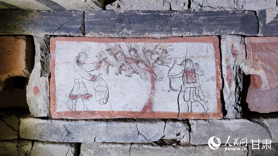 Batu-Bata Berlukis Tawar Sekilas Kehidupan Harian di Barat Laut China 18 Abad Lalu