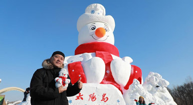 Ekspo Sun Island ke-38 Lancar “Mr. Snowman”