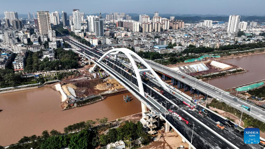 Pembinaan Terusan Pinglu di Guangxi Nampak Kemajuan Luar Biasa