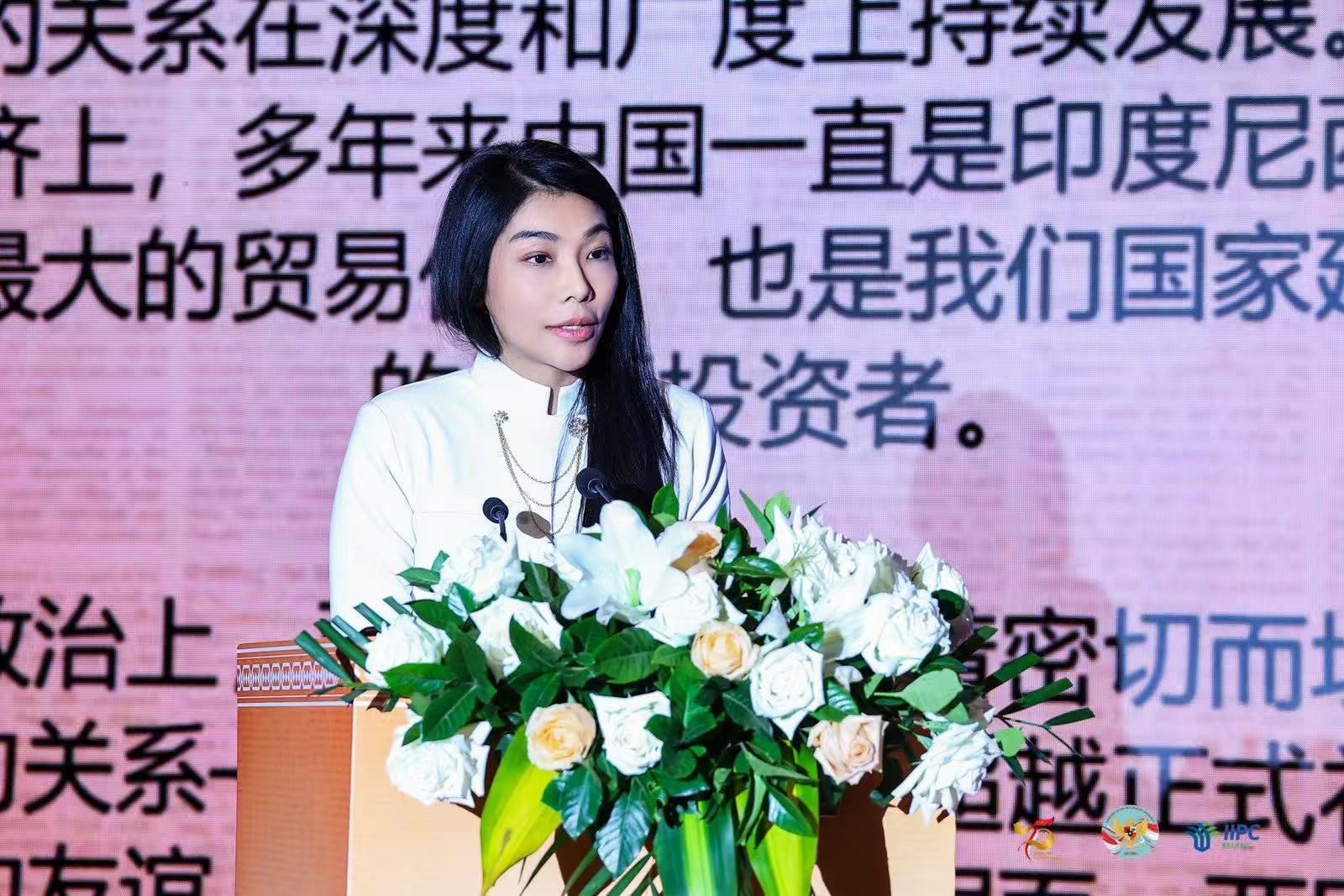 Kedutaan Besar Republik Indonesia (KBRI) Beijing memperkenalkan Wakil Duta Besar Indonesia untuk ke Beijing yang baru, Dr. Irene, pada acara "Indonesia Updates", di Beijing, 19 Desember 2025. (Foto ihsan Kedutaan Besar Indonesia di China)