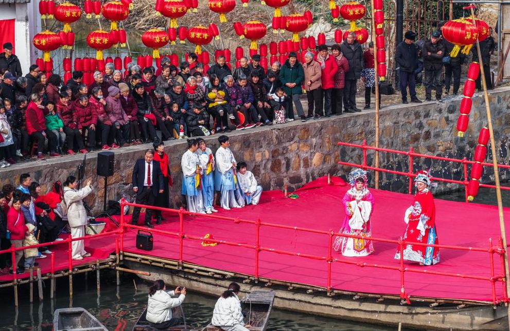 Suasana TBC Tiba di Kampung Mojiaqiao, Hangzhou