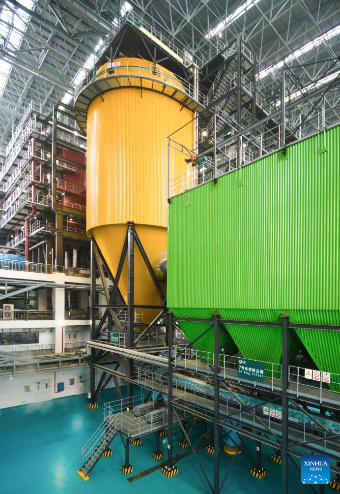 Foto fail menunjukkan pemandangan bahagian dalam taman perlindungan alam sekitar Heimifeng di bandar Changsha, provinsi Hunan, tengah China. (Xinhua)