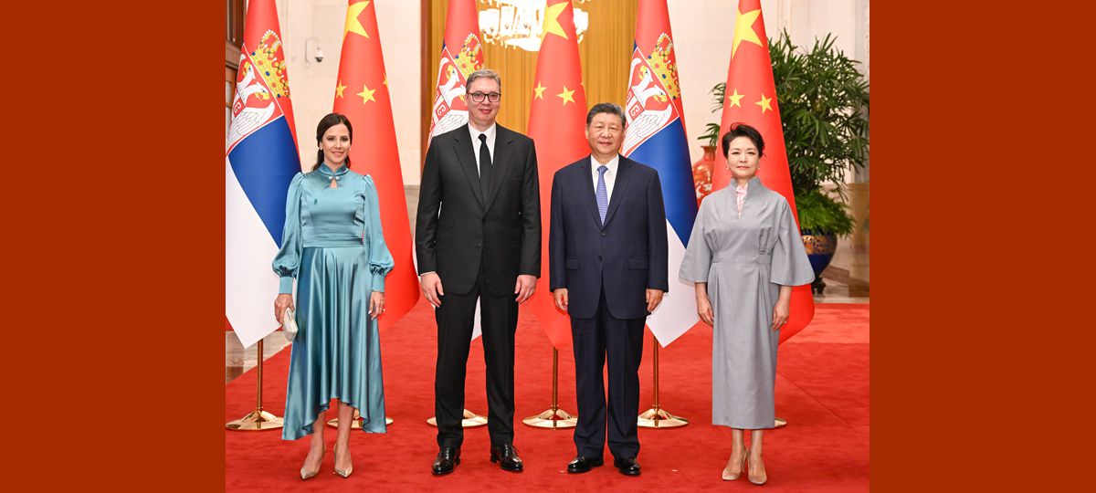 Xi Berunding dengan Presiden Serbia Vucic di Beijing