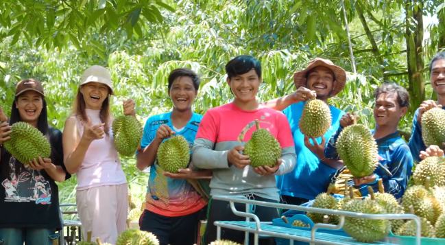 Buah-buahan ASEAN di Guangxi: Cita Rasa Terunggul Durian Malaysia